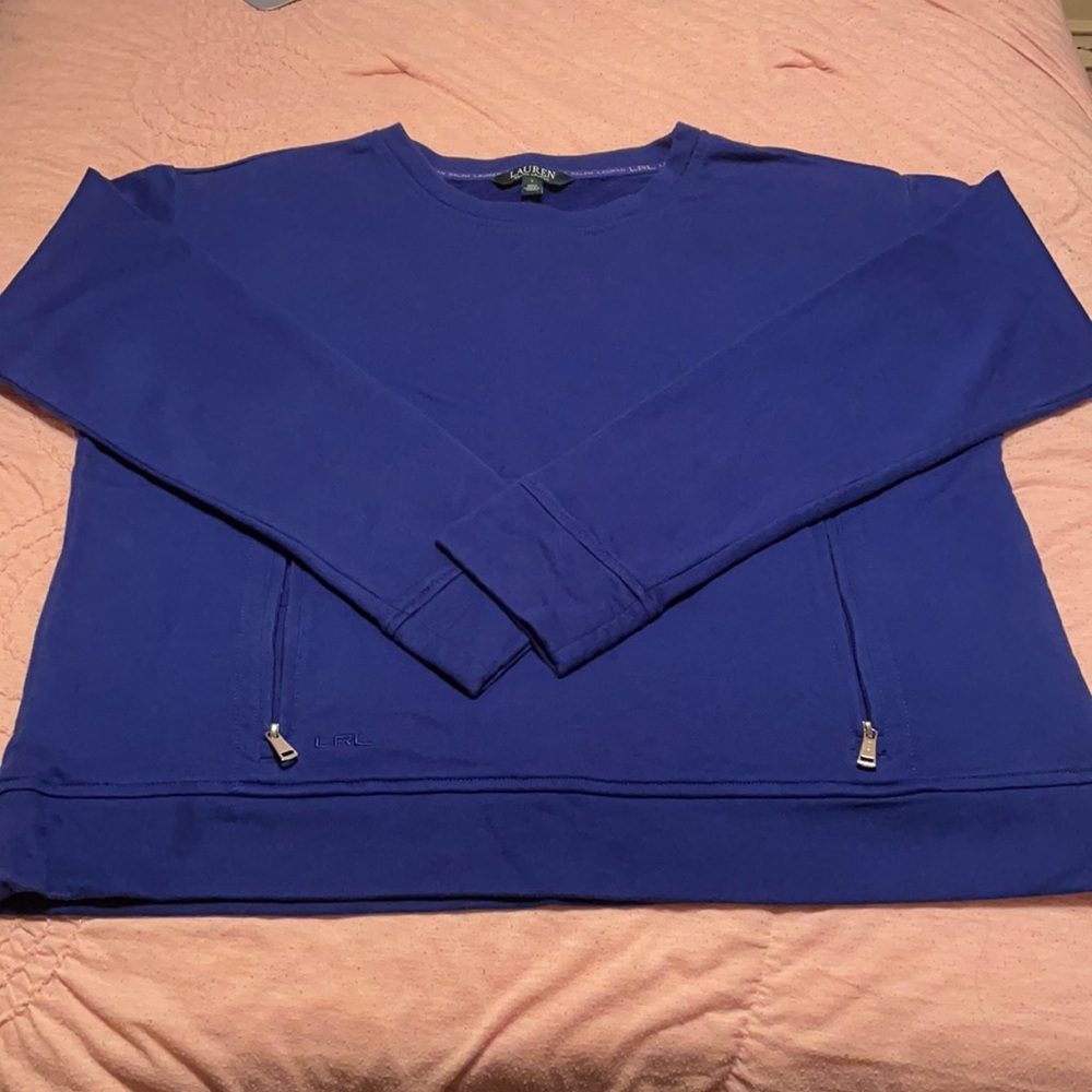 Ralph Lauren blue crew neck
